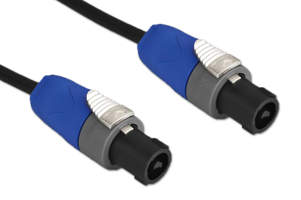 Speakon to Jack Speaker Cable/PA Speaker Lead with Rean Connectors 6m
