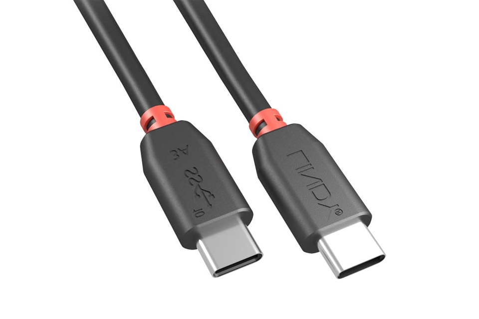 E-Mark 1m Lindy premium USB 3.1 cable gen2 con Power Delivery tipo c/a 41911 