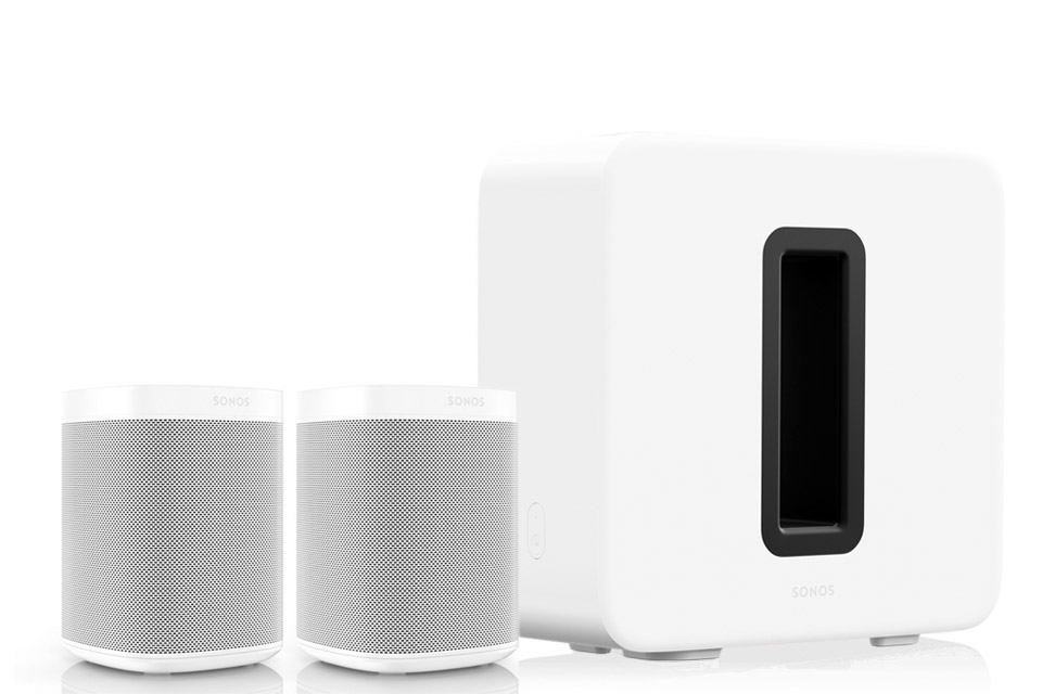 SONOS ONE + SUB 2.1 stereo system