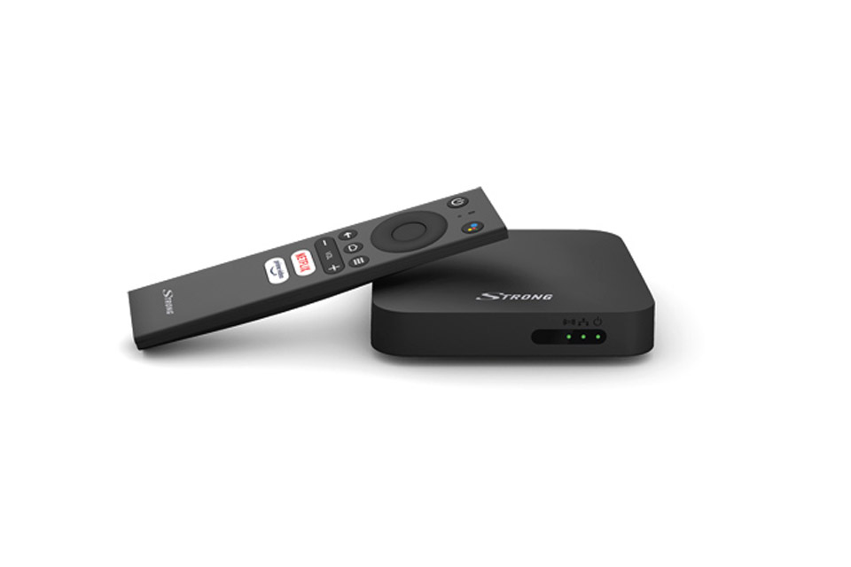 Strong Android TV box 4K UHD and HDR