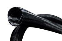 38 mm selvlukkende kabelsok, sort | 50 meter