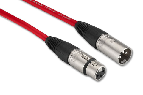 Neutrik XLR cable, red