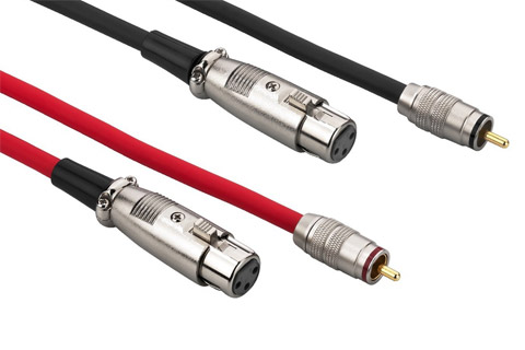 Monacor XLR jack - RCA cable