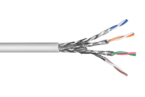 Network cable, Cat 6a S/FTP