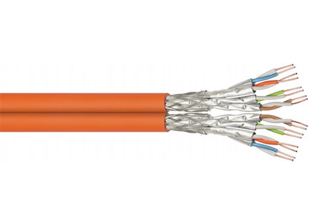 Goobay Network cable, Cat 7a S/FTP duplex