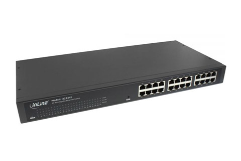 32324I Gigabit Netværk Switch, 24 Port, 10/100/1000 Mbps