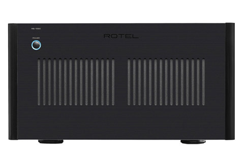 Rotel RB-1590 Stereo Effektforstærker, 2x 350W klasse A/B, alu sort
