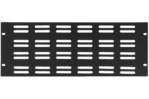 Stageline RCP-8724U 19'' rack frontplate with ventilation holes, 4U