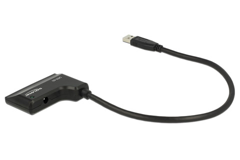 Converter USB 3.0 to SATA 6 Gb/s, back