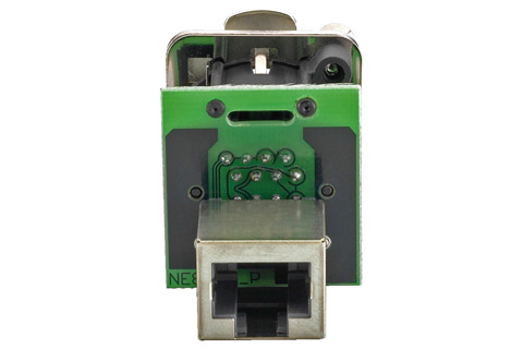 Neutrik ethercon chassis connector with pass through, back