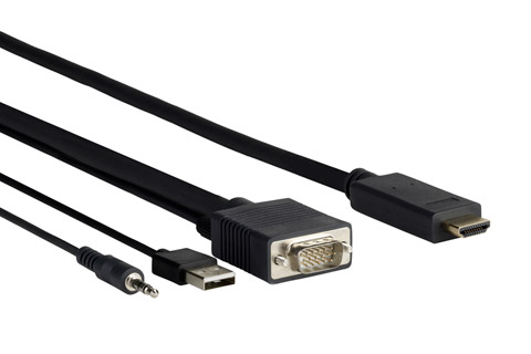 Vivolink Multi cable VGA + Audio + HDMI