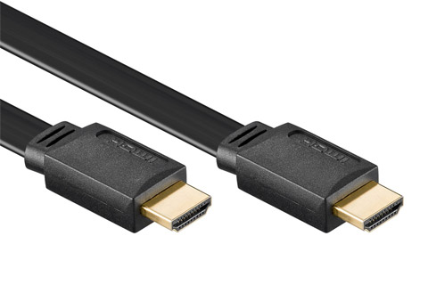 Thin / flat HDMI cable icon