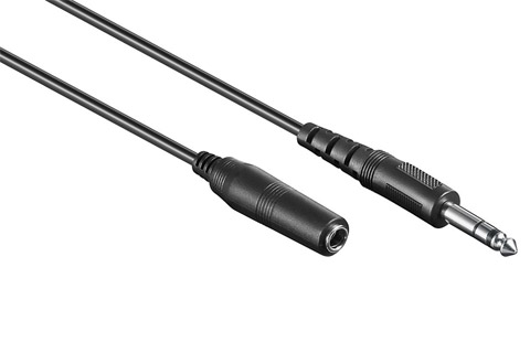 6.3 mm. extension Jack cable