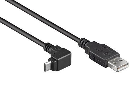 cylinder death Preconception USB-A / Micro-B cable | AV-Connection