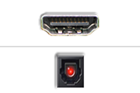 HDMI – Digital Toslink lyd icon
