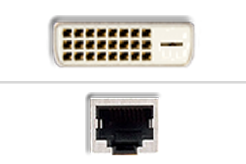 DVI – RJ45 Ethernet icon