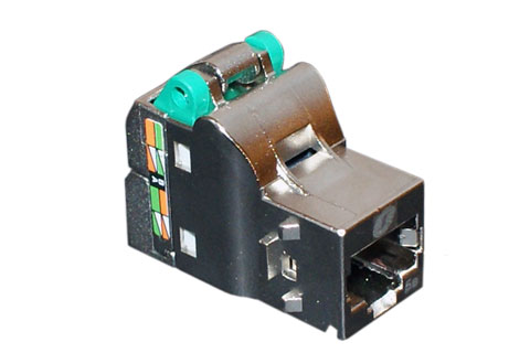 LK Actassi S-One Cat.5E, shielded RJ45 keystone