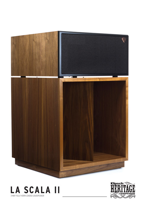 Klipsch La Scala II, walnut