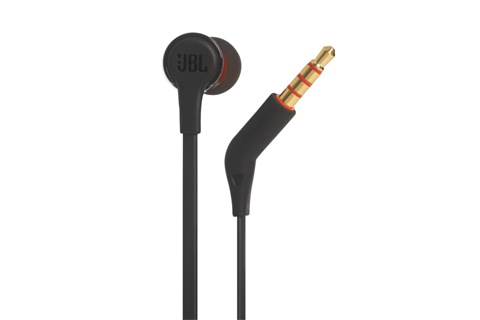 JBL T210 In-ear hovedtelefoner, sort