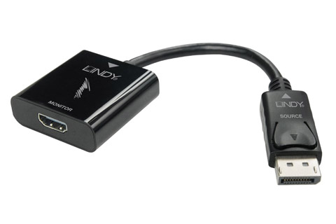 Lindy Aktiv Displayport til HDMI adapter