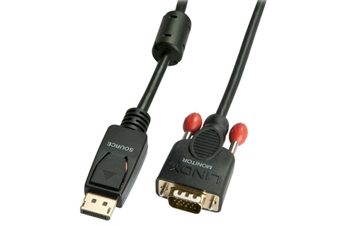 Lindy Displayport til VGA kabel