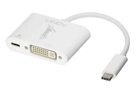 Lindy USB Type C til DVI-D konverter