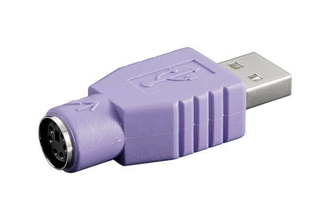 Afslachten Conventie capaciteit PS2 to USB adapter