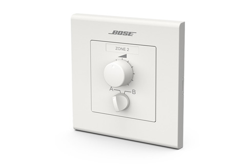 BOSE Pro ControlCenter CC-2 EU zone volume controller + A/B switch, white