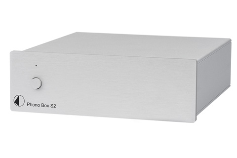 Pro-Ject Phono Box S2 MM/MC phono pre-amplifier, silver
