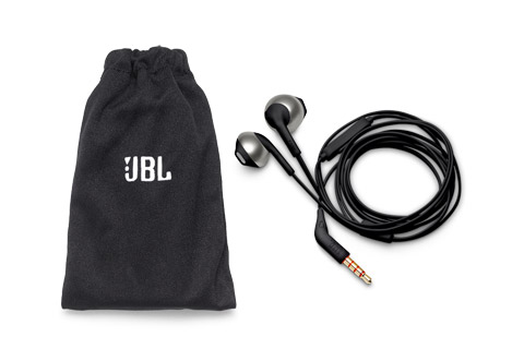 JBL T205 in-ear hovedtelefoner, sort