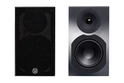 System Audio Saxo 5 compact speaker, black satin,  1 pair
