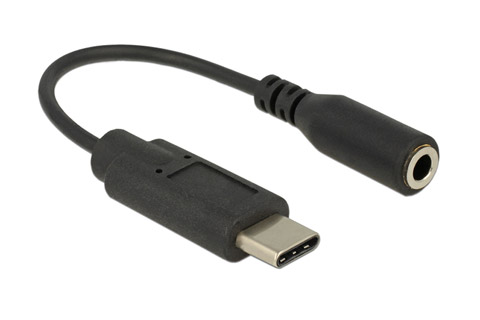 DeLOCK USB Type-C til Minijack adapter
