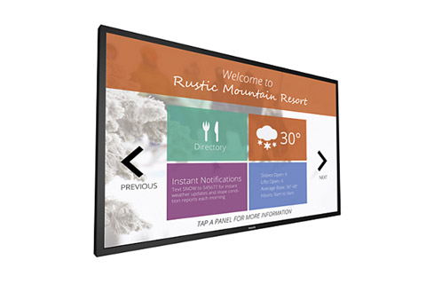 Philips Pro Philips T-line touch displays
