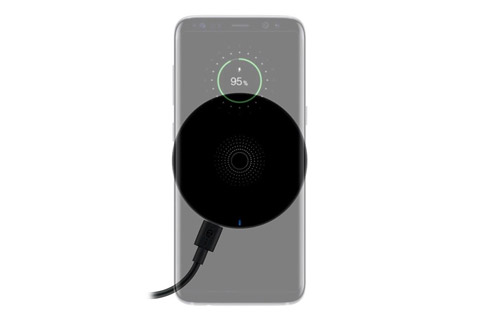 Wireless QI charger, black
