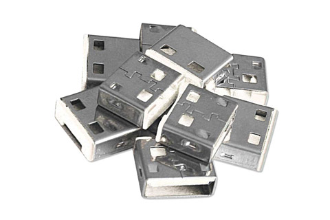 Lindy USB-A-portlås (utan nyckel), vit, 10 per st.