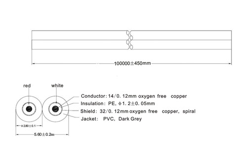 Sweex Stereo lydkabel (2x Ø2.80 mm.)
