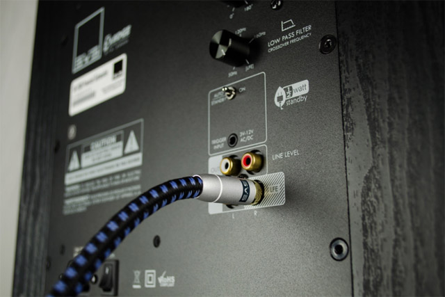 SVS SoundPath Subwoofer cable example
