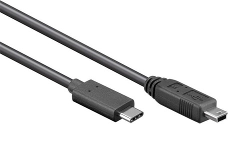 USB-C til Mini-B kabel (4-pin)