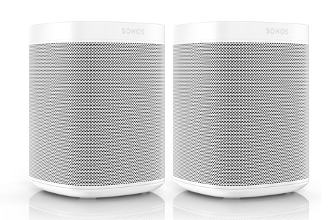 Sonos One - Dual pack, white