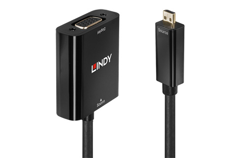 Lindy Micro HDMI til VGA Adapter - 0,10 meter