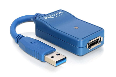 DeLOCK USB 3.0 - eSATA 6 Gb/s