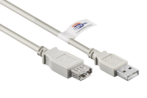 High-Speed USB 2.0 Extension Cable – USB A Male To Female – 3ft, 6ft, 10ft, 15ft Options