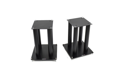 Atacama Audio SLX400 speaker stands, 4 feet, 400 mm., black, 1 pair