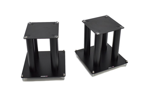 Atacama Audio SLX300 speaker stands, 4 feet, 300 mm., black, 1 pair