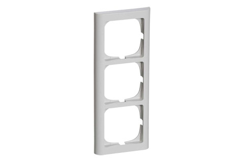 LK FUGA Softline® Frame 63, 3 module (nr. 500D5030), light grey