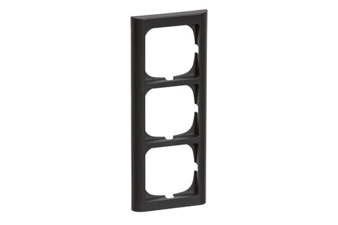 LK FUGA Softline® Frame 63, 3 module (nr. 500D8030), charcoal grey