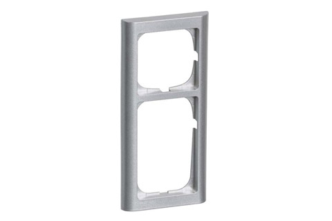 LK FUGA Softline® Frame 63, 2.5 module (nr. 500D7025), alu silver