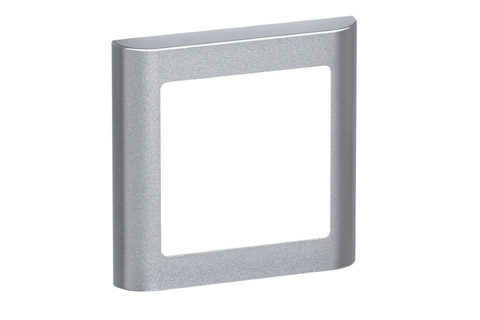LK FUGA Softline® Design Frame 63, 1 module (nr. 560D7010), alu silver