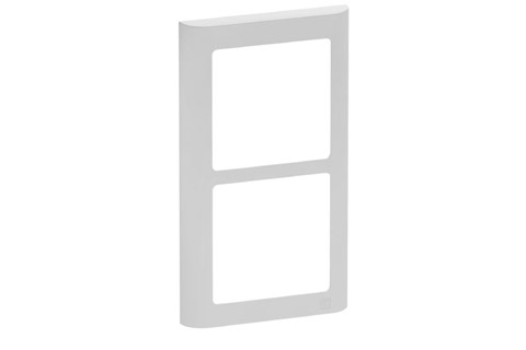 LK FUGA Softline® Design Frame 63, 2x 1 module (no. 560D5020), light grey