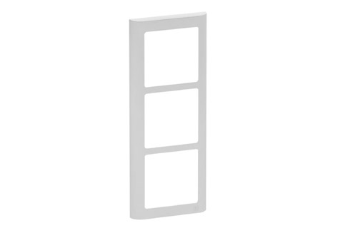 LK FUGA Softline® Design Frame 63, 3 module (no. 560D5030), light grey